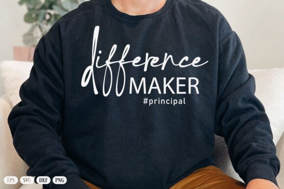 Difference Maker Principal SVG, Back to Graphics and Crafts