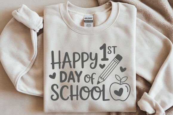 Happy 1st Day of School SVG