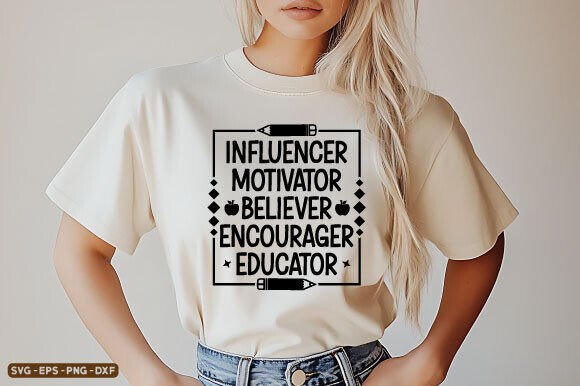 Motivator Educator Svg, Teacher Svg Png