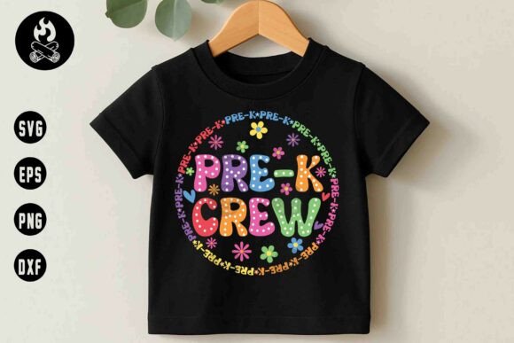 Pre-K Crew SVG, Back to Class SVG