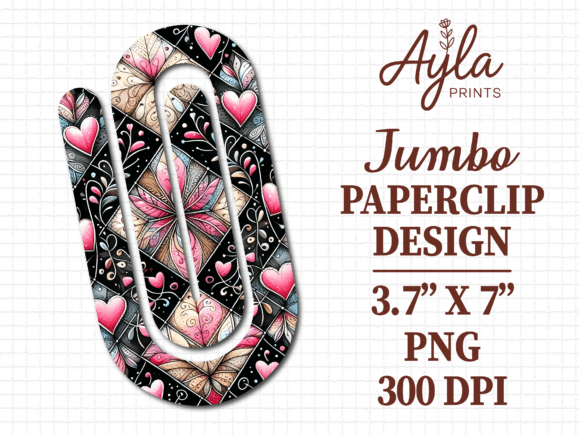 Rainbow Colorful Art Jumbo Paperclip: Graphics & Crafts